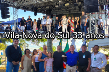 Vila Nova do Sul Celebra 33 Anos com Participação Especial do Legislativo