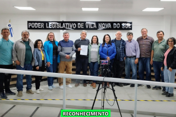 Centro de Eventos de Vila Nova do Sul passa a se chamar “Centro de Eventos Hermes da Silva Oliveira”