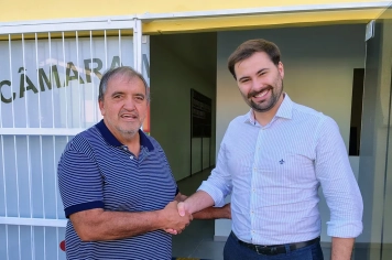 Boas-vindas ao novo contador do Poder Legislativo