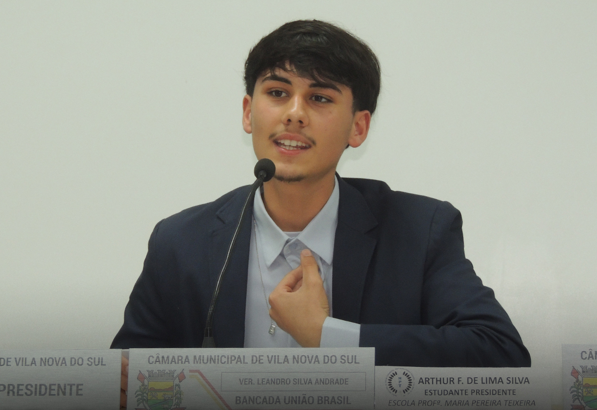 Conheça as pautas na 5ª Sessão Plenária do Estudante na Câmara de Vila Nova do Sul