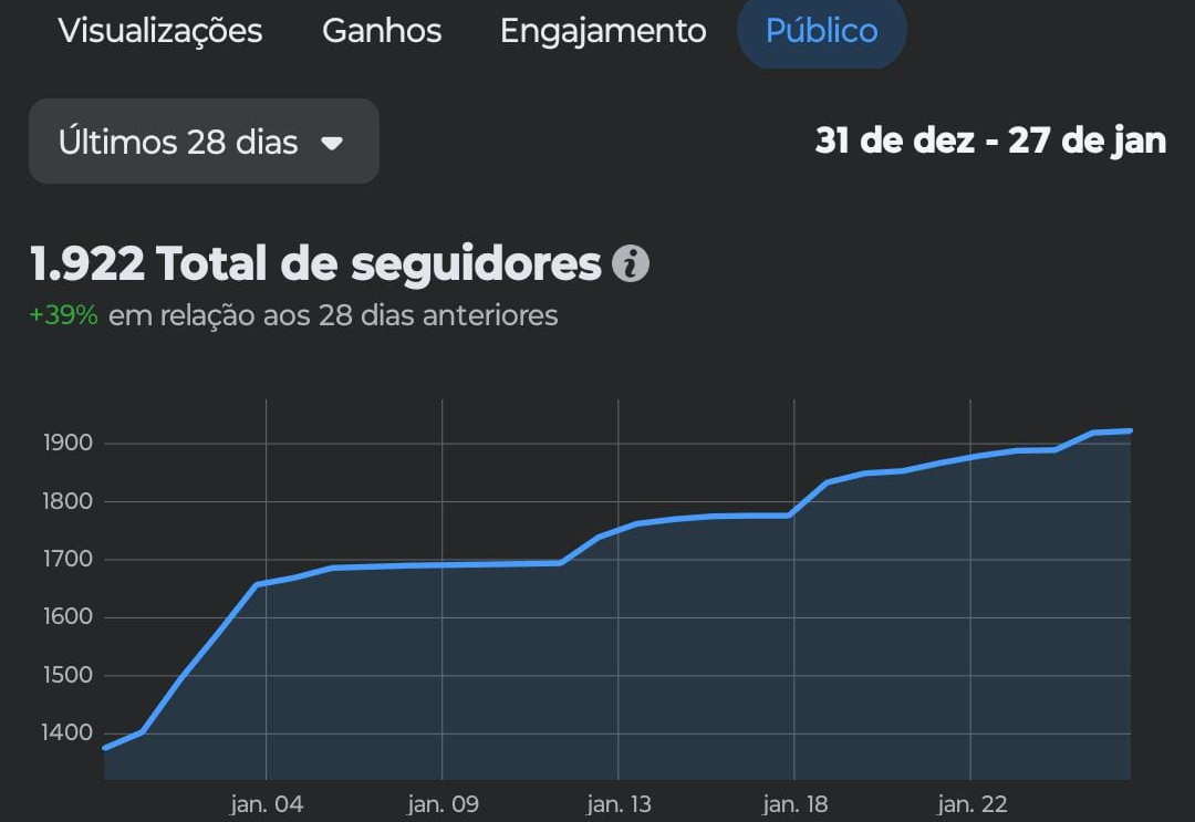 Dados Demográficos da Página da Câmara de Vila Nova do Sul no Facebook – Janeiro de 2025